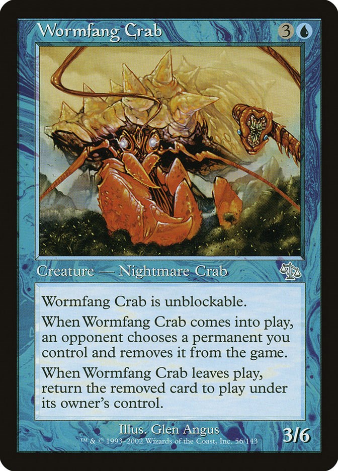Wormfang Crab [JUD - 56]
