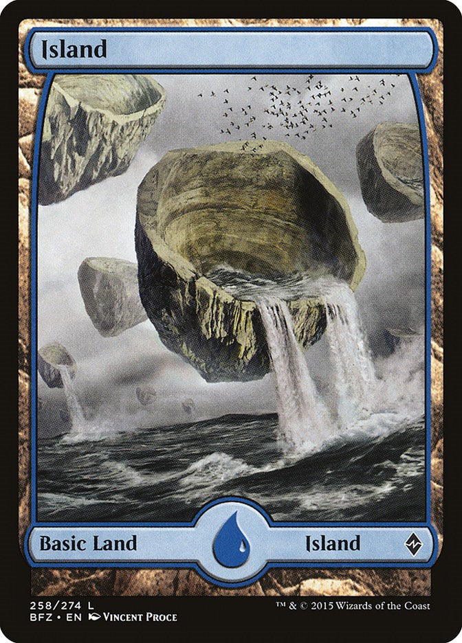 Island (258) - Full Art [BFZ - 258]