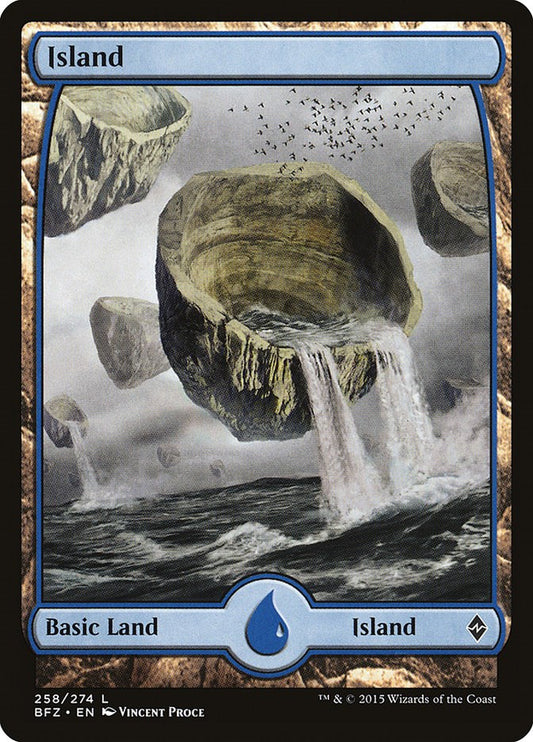 Island (258) - Full Art [BFZ - 258]