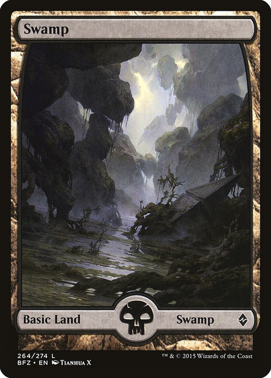 Swamp (264) - Full Art [BFZ - 264]