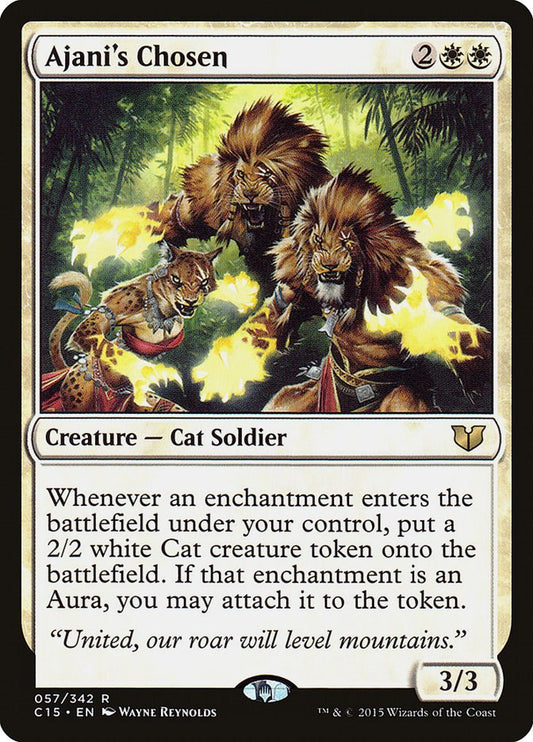 Ajani's Chosen [C15 - 57]