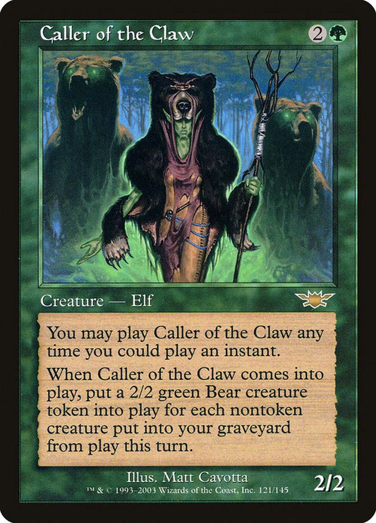 Caller of the Claw [LGN - 121]
