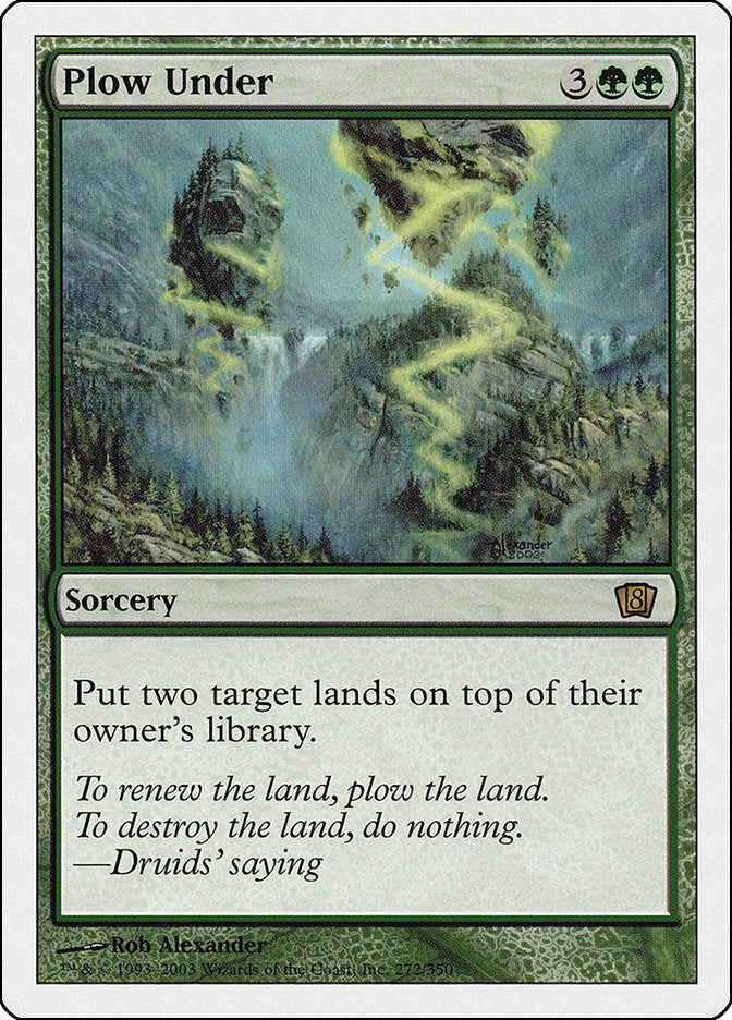 Plow Under [8ED - 272]