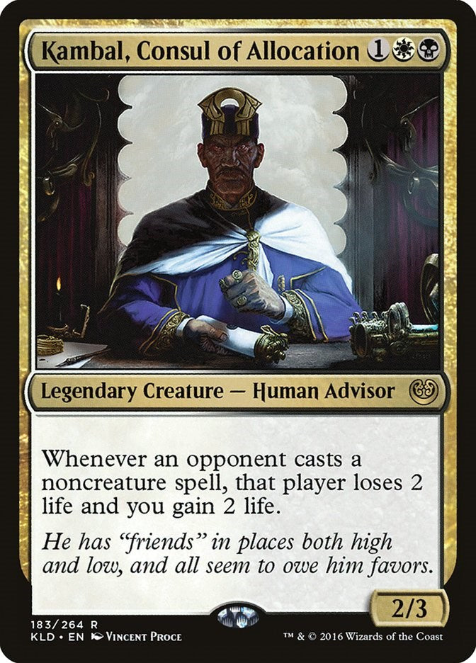 Kambal, Consul of Allocation [KLD - 183]