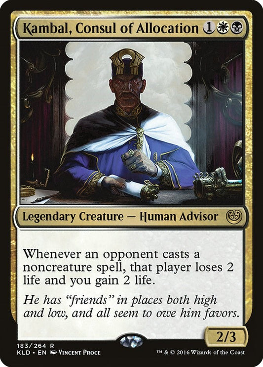 Kambal, Consul of Allocation [KLD - 183]