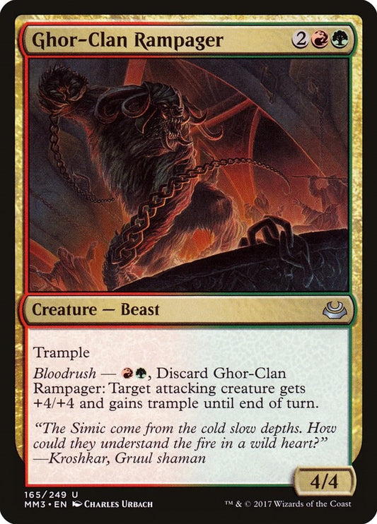 Ghor-Clan Rampager [MM3 - 165]