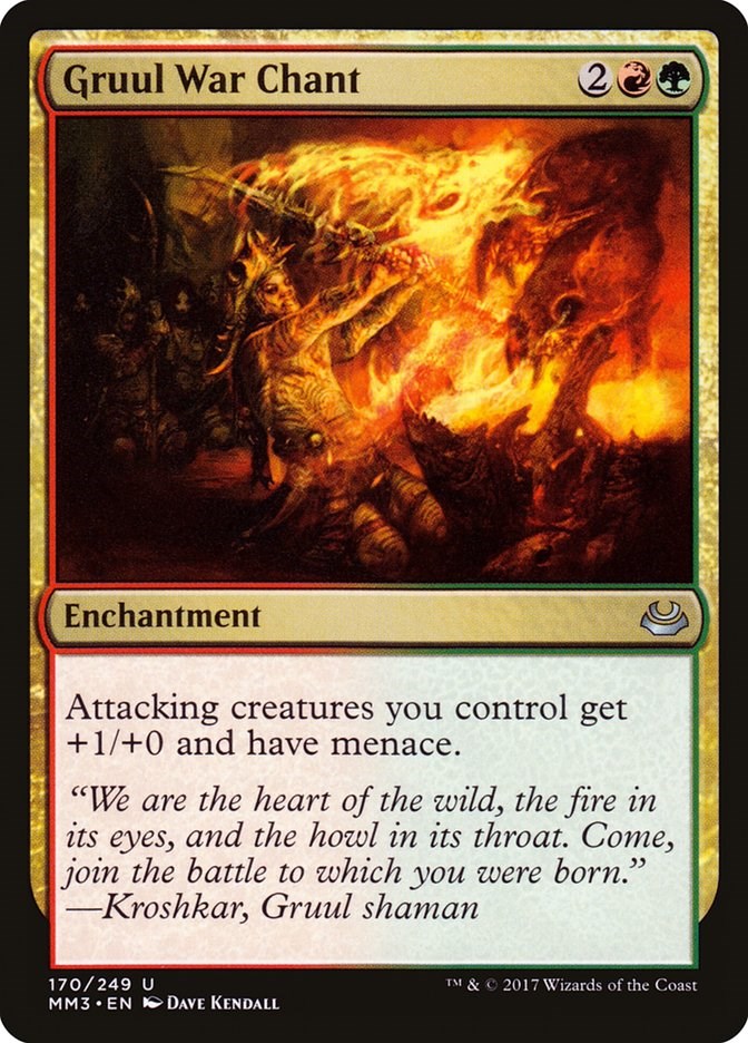 Gruul War Chant [MM3 - 170]
