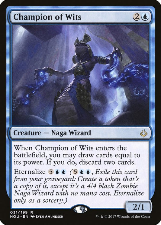 Champion of Wits [HOU - 31]