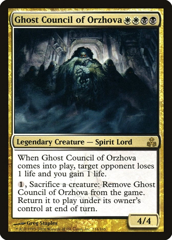 Ghost Council of Orzhova [GPT - 114]