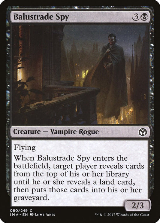 Balustrade Spy [IMA - 80]