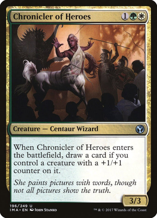 Chronicler of Heroes [IMA - 196]