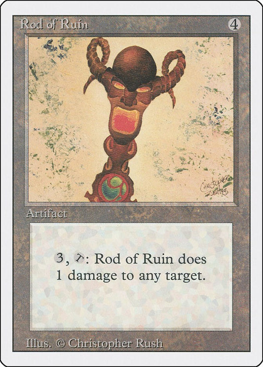 Rod of Ruin [3ED - N/A]