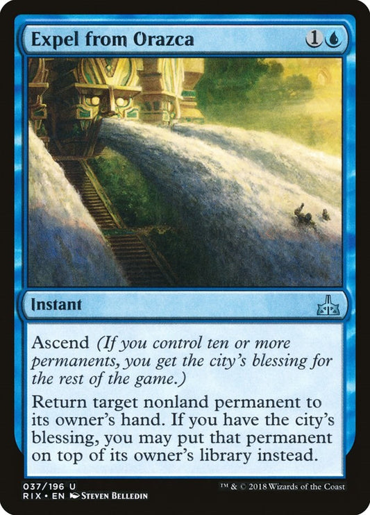 Expel from Orazca [RIX - 37]