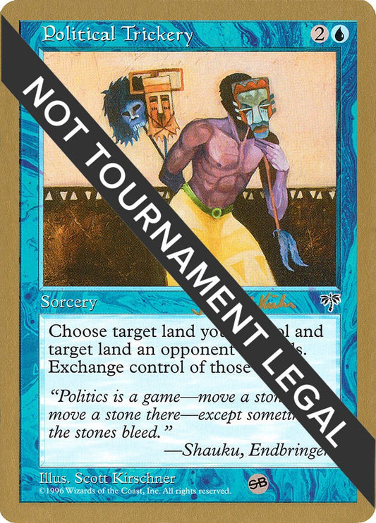 Political Trickery - 1997 Janosch Kuhn (MIR) (SB) [WCD - N/A]