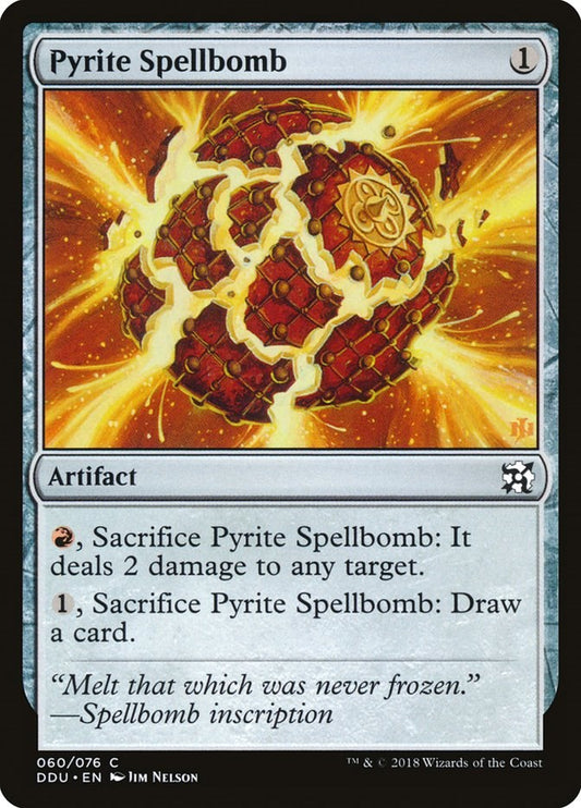 Pyrite Spellbomb [DDU - 60]