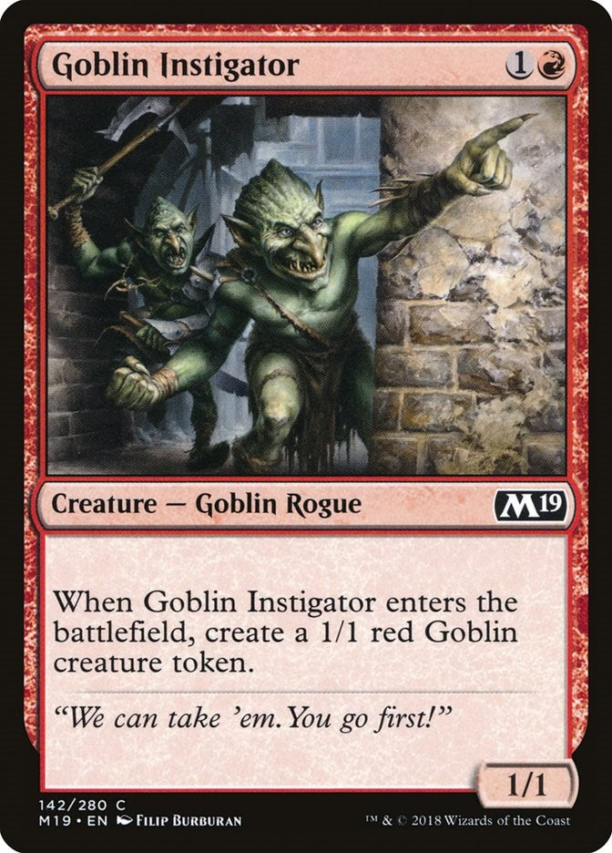 Goblin Instigator [M19 - 142]