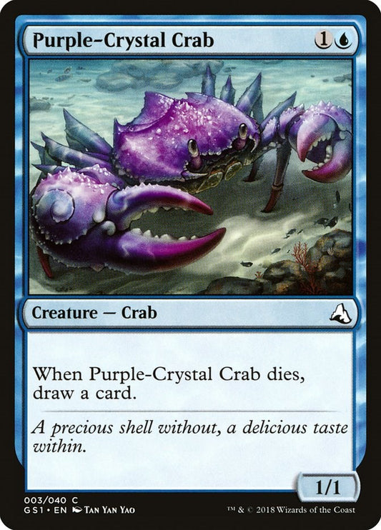 Purple-Crystal Crab [GS1 - 3]