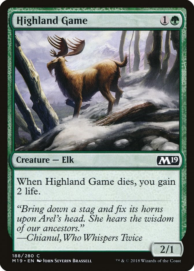 Highland Game [M19 - 188]