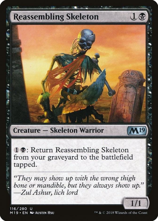 Reassembling Skeleton [M19 - 116]