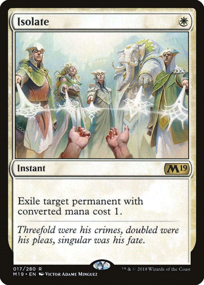 Isolate [M19 - 17]