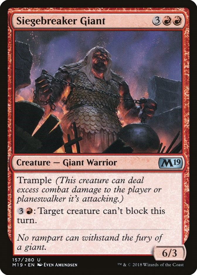 Siegebreaker Giant [M19 - 157]