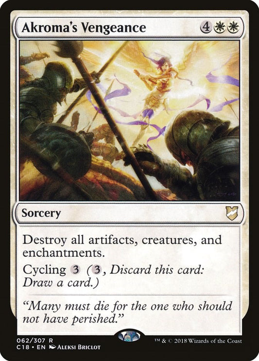 Akroma's Vengeance [C18 - 62]