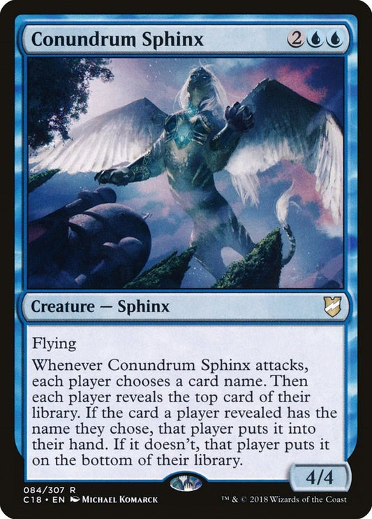 Conundrum Sphinx [C18 - 84]