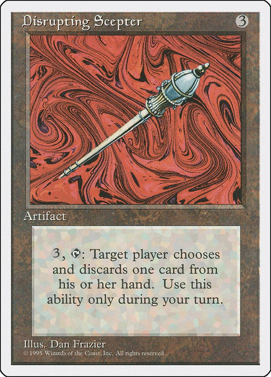 Disrupting Scepter [4ED - N/A]