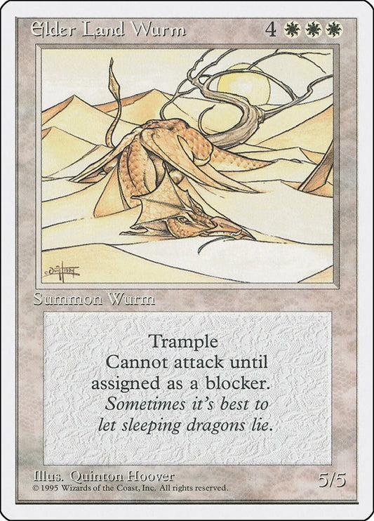 Elder Land Wurm [4ED - N/A]