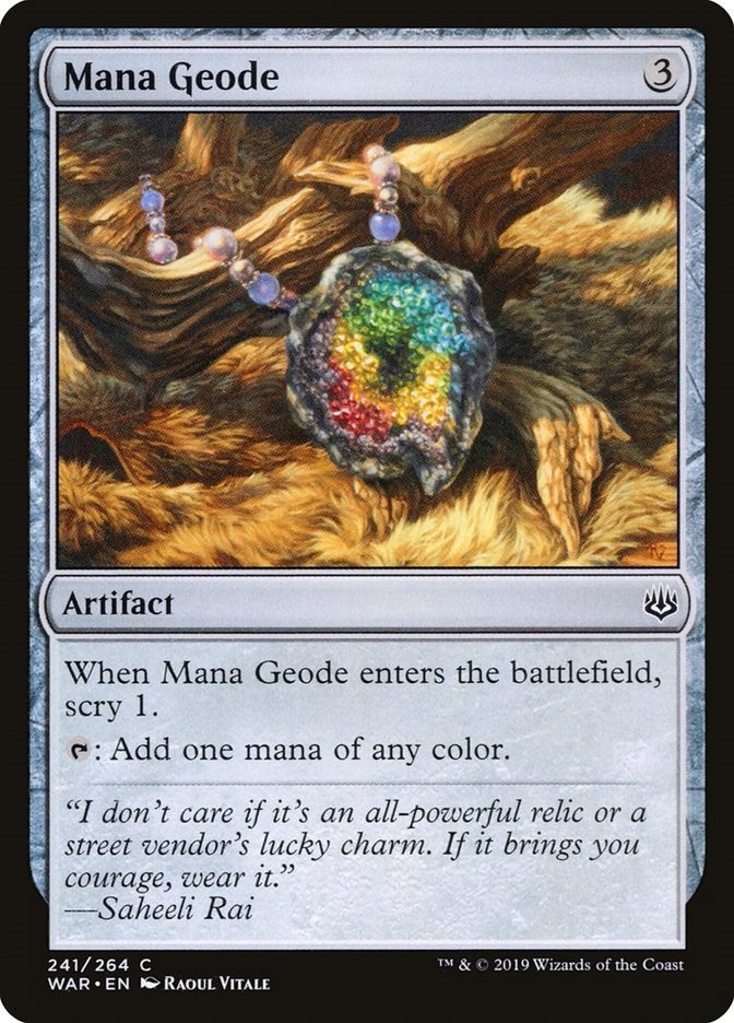 Mana Geode [WAR - 241]