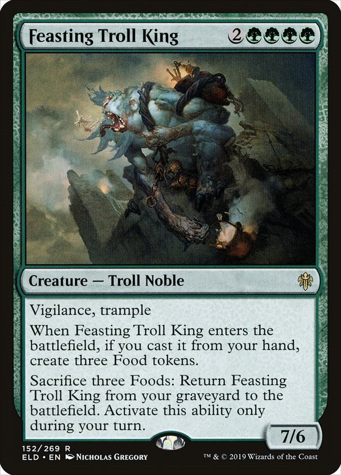 Feasting Troll King [ELD - 152]