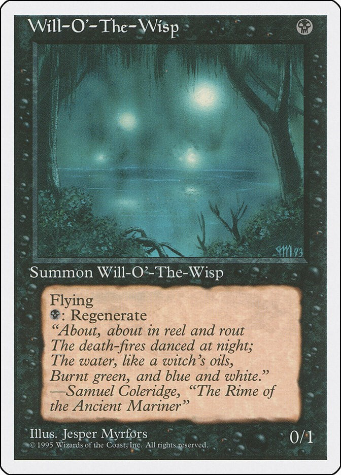 Will-o'-the-Wisp [4ED - N/A]
