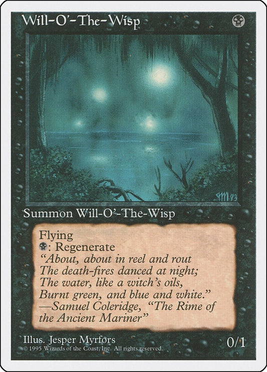 Will-o'-the-Wisp [4ED - N/A]