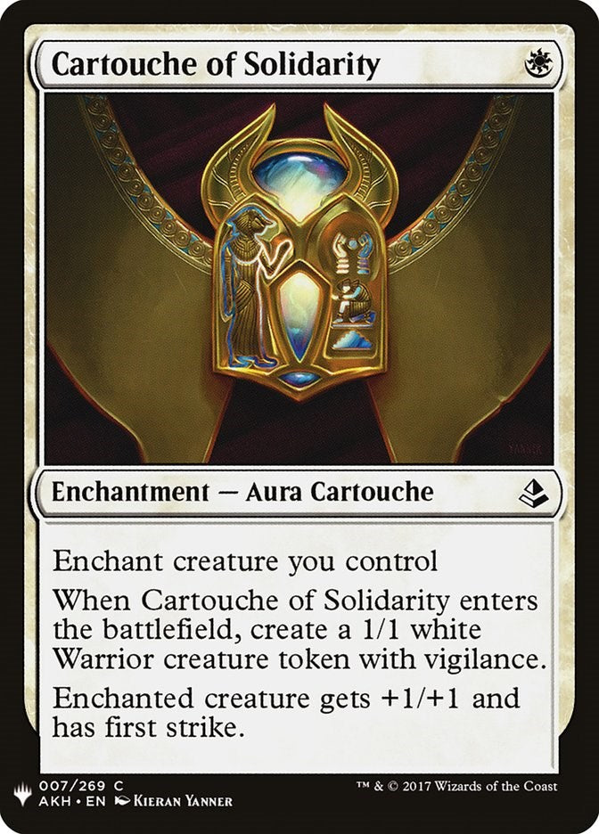 Cartouche of Solidarity [LIST - 7]
