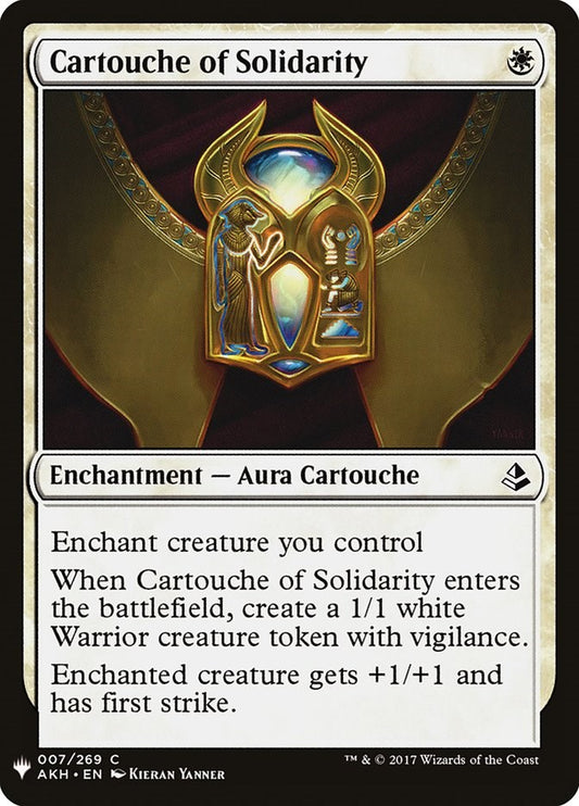 Cartouche of Solidarity [LIST - 7]