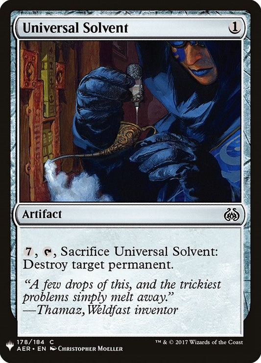 Universal Solvent [LIST - 178]