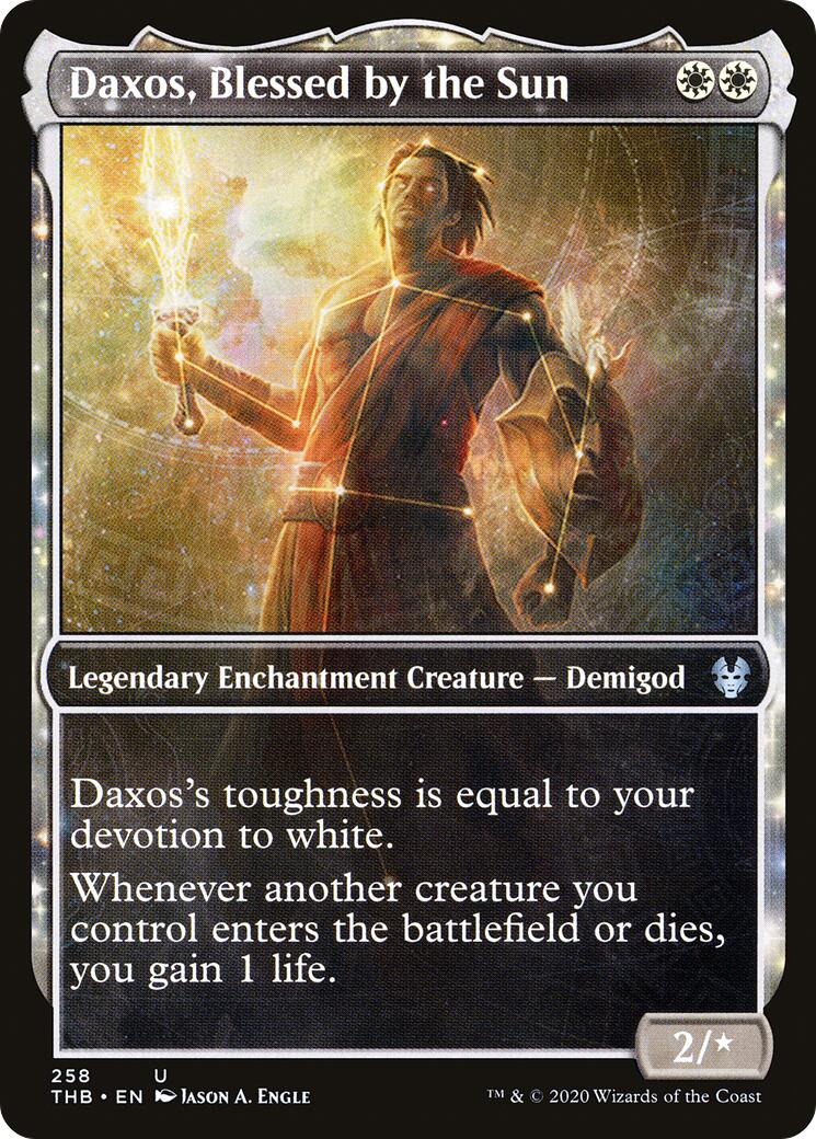 Daxos, Blessed by the Sun (Showcase) [THB - 258]