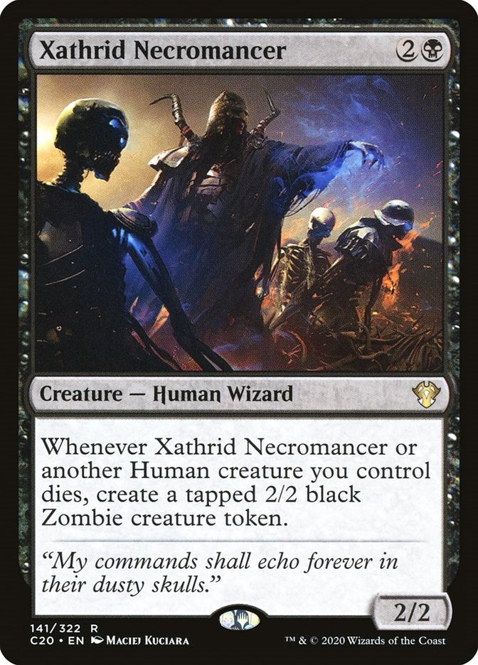 Xathrid Necromancer [C20 - 141]