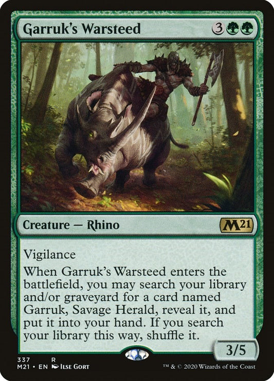 Garruk's Warsteed [M21 - 337]