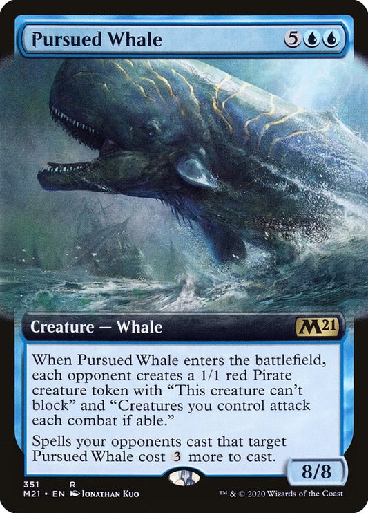 Pursued Whale (Extended Art) [M21 - 351]