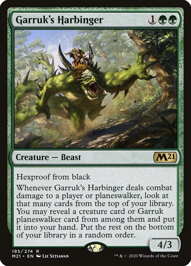 Garruk's Harbinger [M21 - 185]