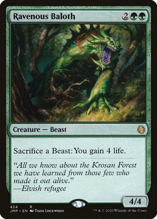 Ravenous Baloth [JMP - 424]