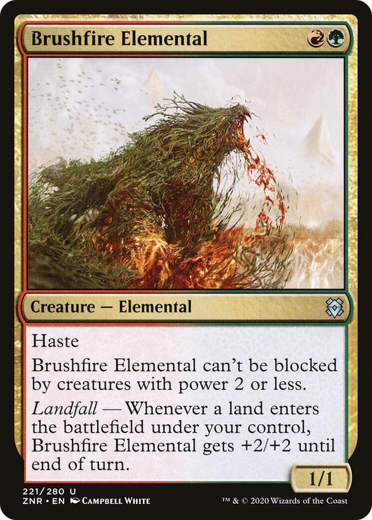 Brushfire Elemental [ZNR - 221]