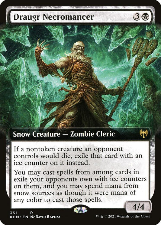 Draugr Necromancer (Extended Art) [KHM - 351]