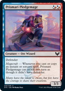 Prismari Pledgemage [STX - 215]