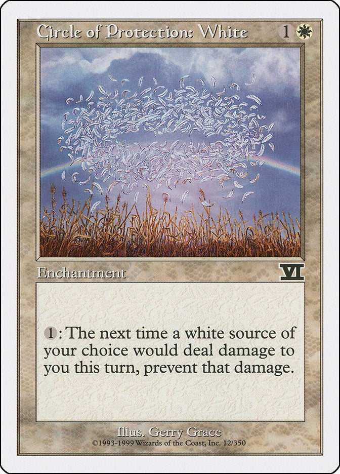Circle of Protection: White [6ED - 12]