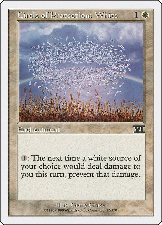 Circle of Protection: White [6ED - 12]