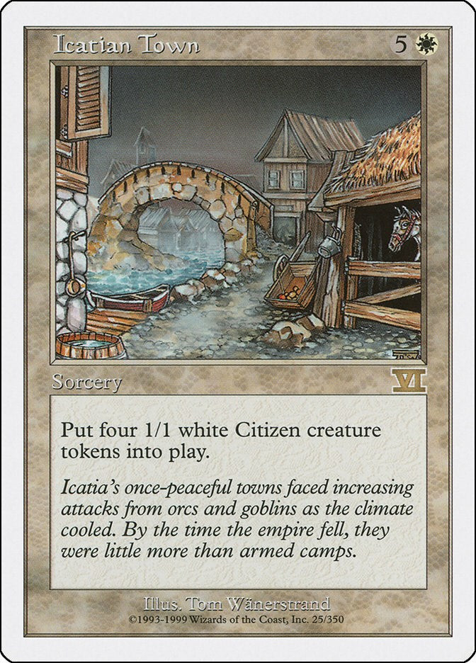 Icatian Town [6ED - 25]