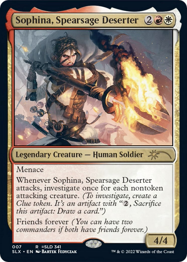 Sophina, Spearsage Deserter [SLX - 7]