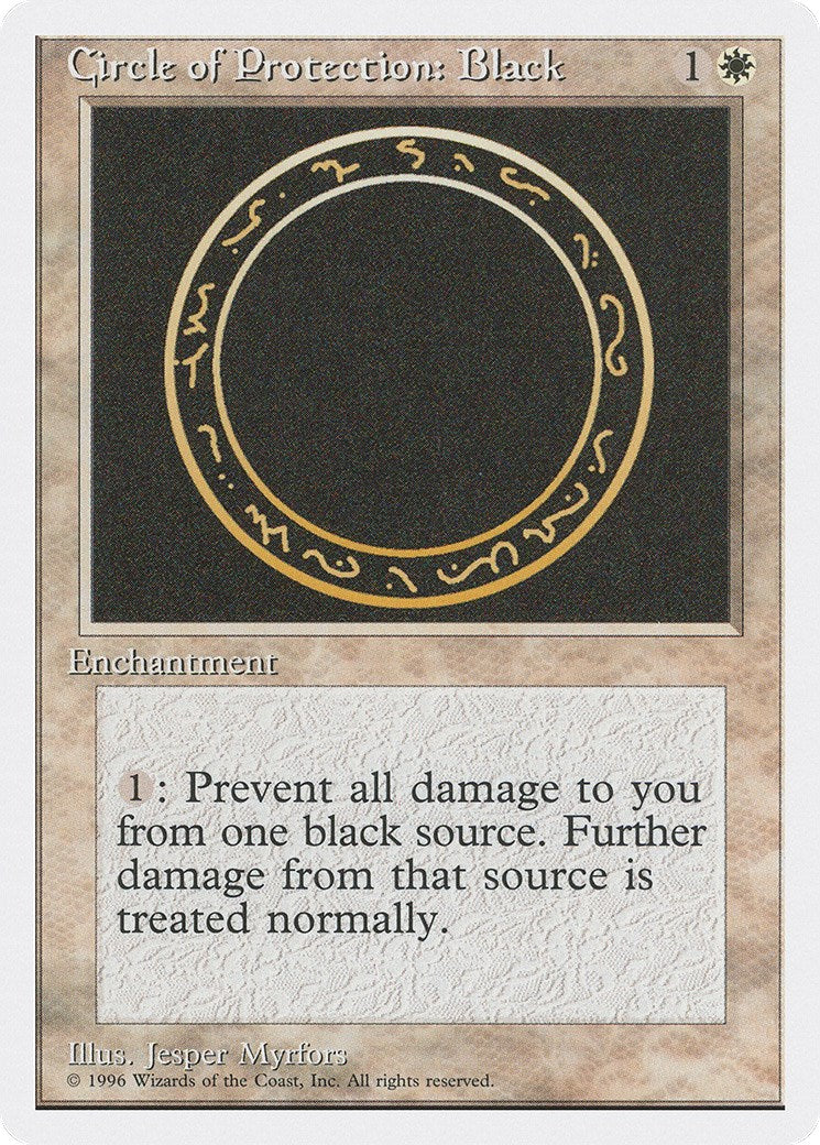 Circle of Protection: Black [2PS - N/A]